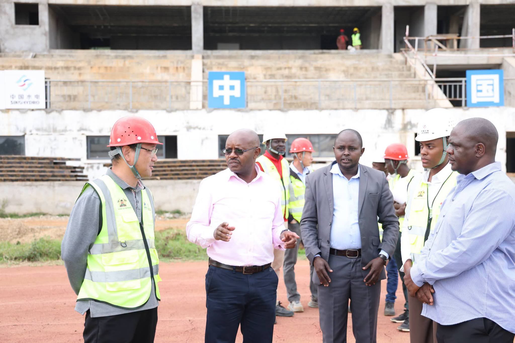 Kipchoge Stadium 56.2% Complete, Set to Host Mashujaa Day and AFCON 2027 Training