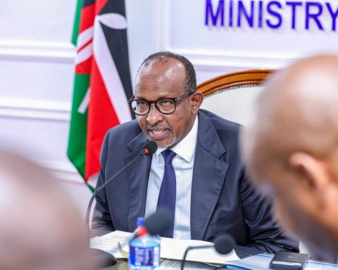 Kenya's Health Cabinet Secretary Aden Duale