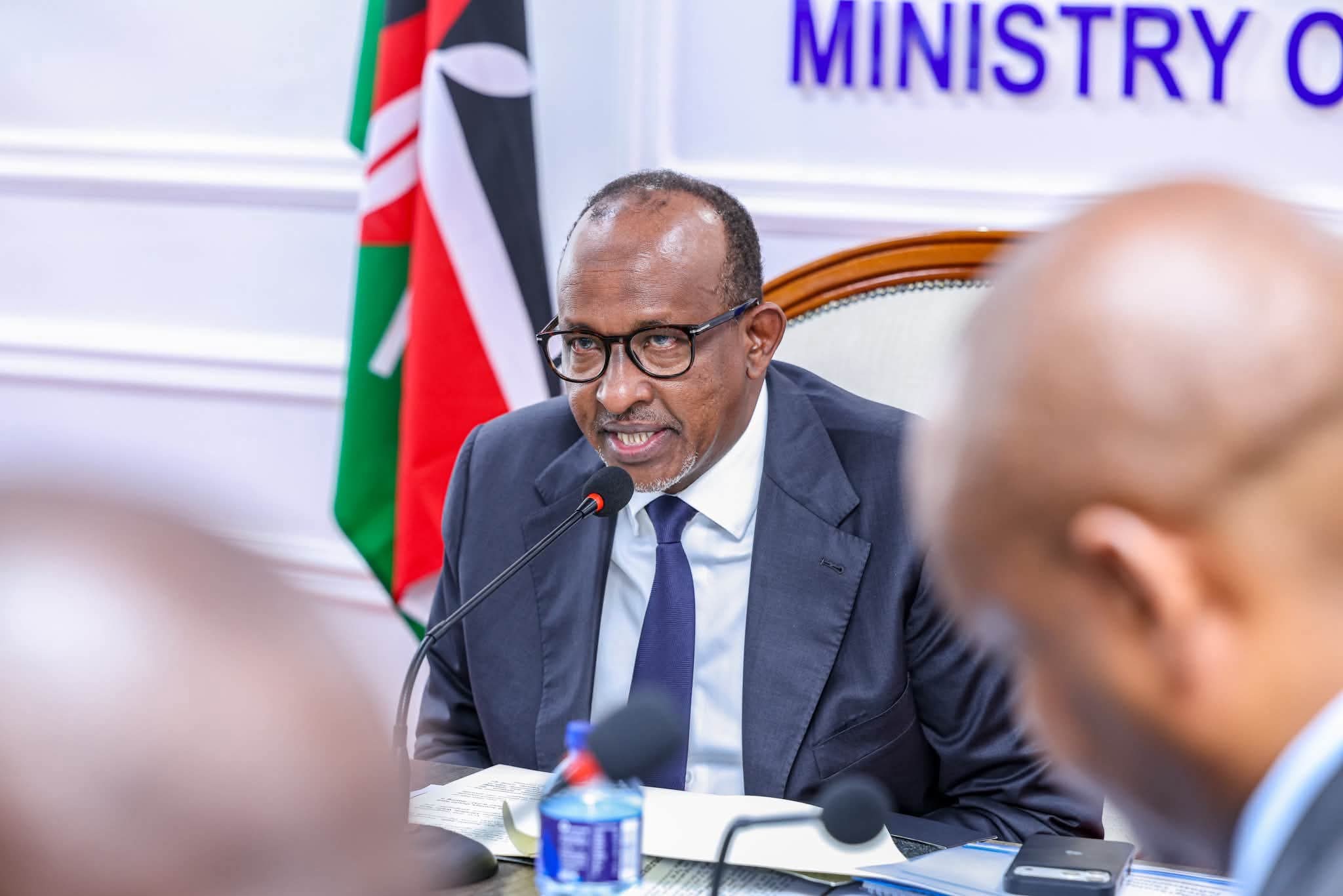 Kenya's Health Cabinet Secretary Aden Duale