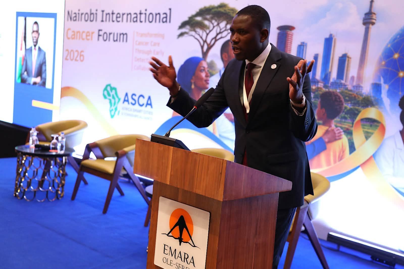 Principal Secretary for Medical Services Dr Ouma Oluga