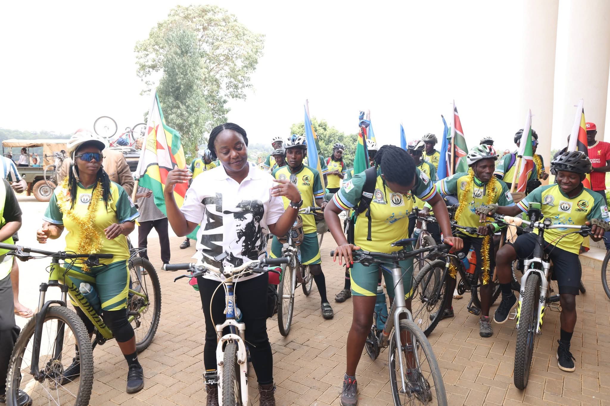 Trans Nzoia Hosts Great Africa Cycling Safari, Stresses Skills Development.