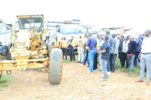Kapsabet Town Bus Park Construction Officially Handed Over To Contractor
