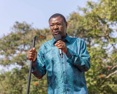 Kenyan National Assembly Speaker Moses Masika Wetang'ula