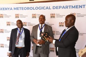 Kenya Meteorological Service Authority officials