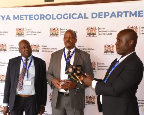 Kenya Meteorological Service Authority officials