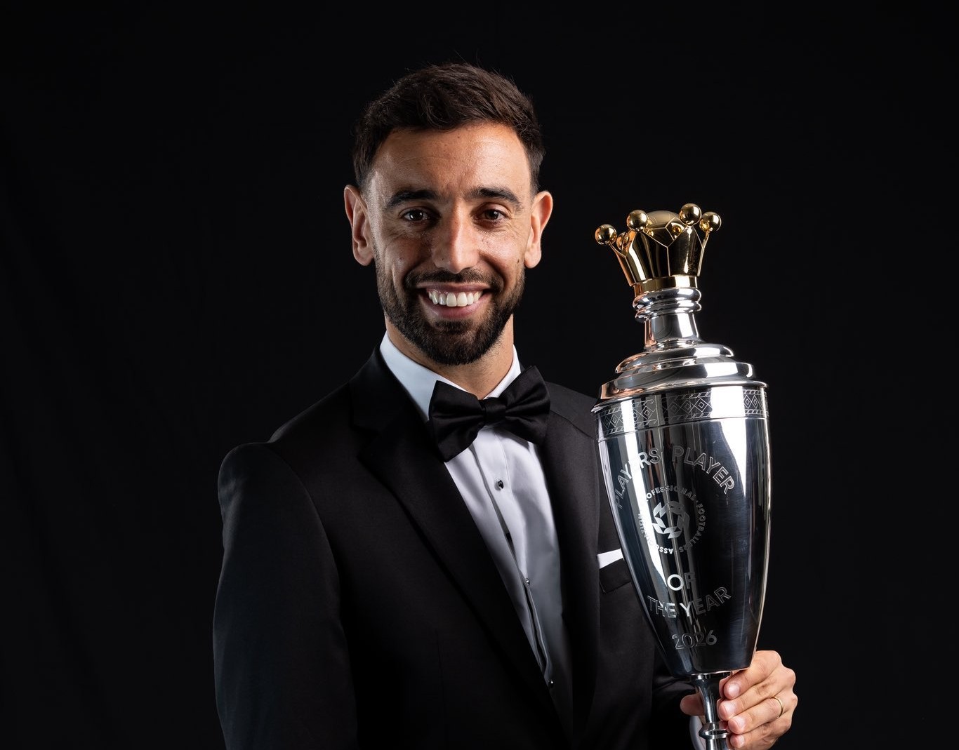 Bruno Fernandes Beats Declan Rice to Win PFA Player of The Year Award