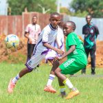 Part of the action during the Inua Kipaji Cup in Eldoret.