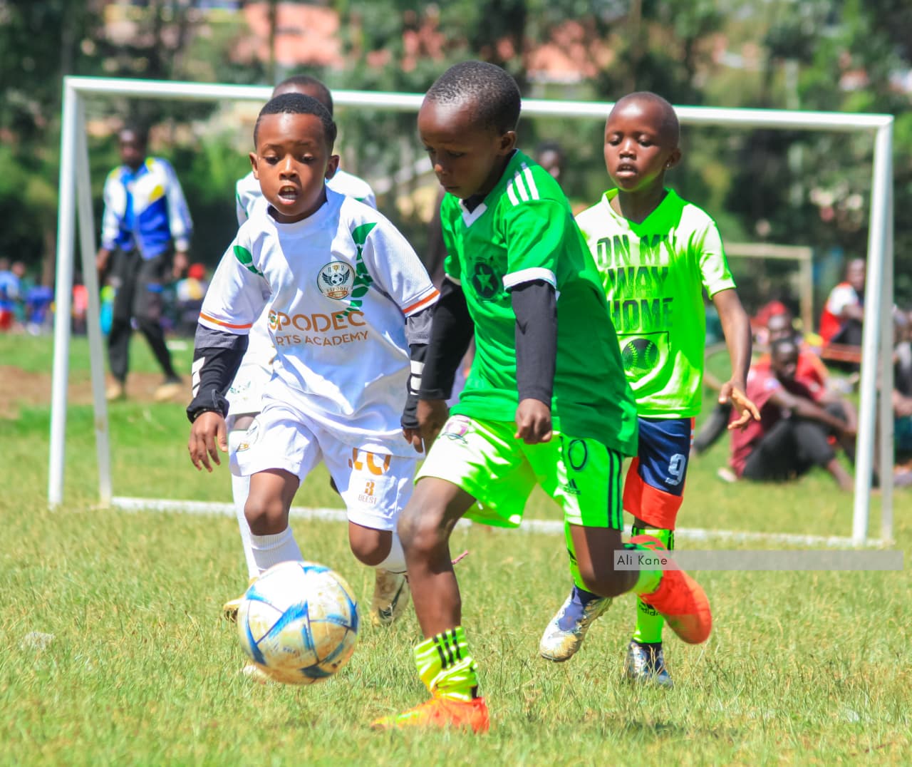 Part of the action during the Inua Kipaji Cup in Eldoret