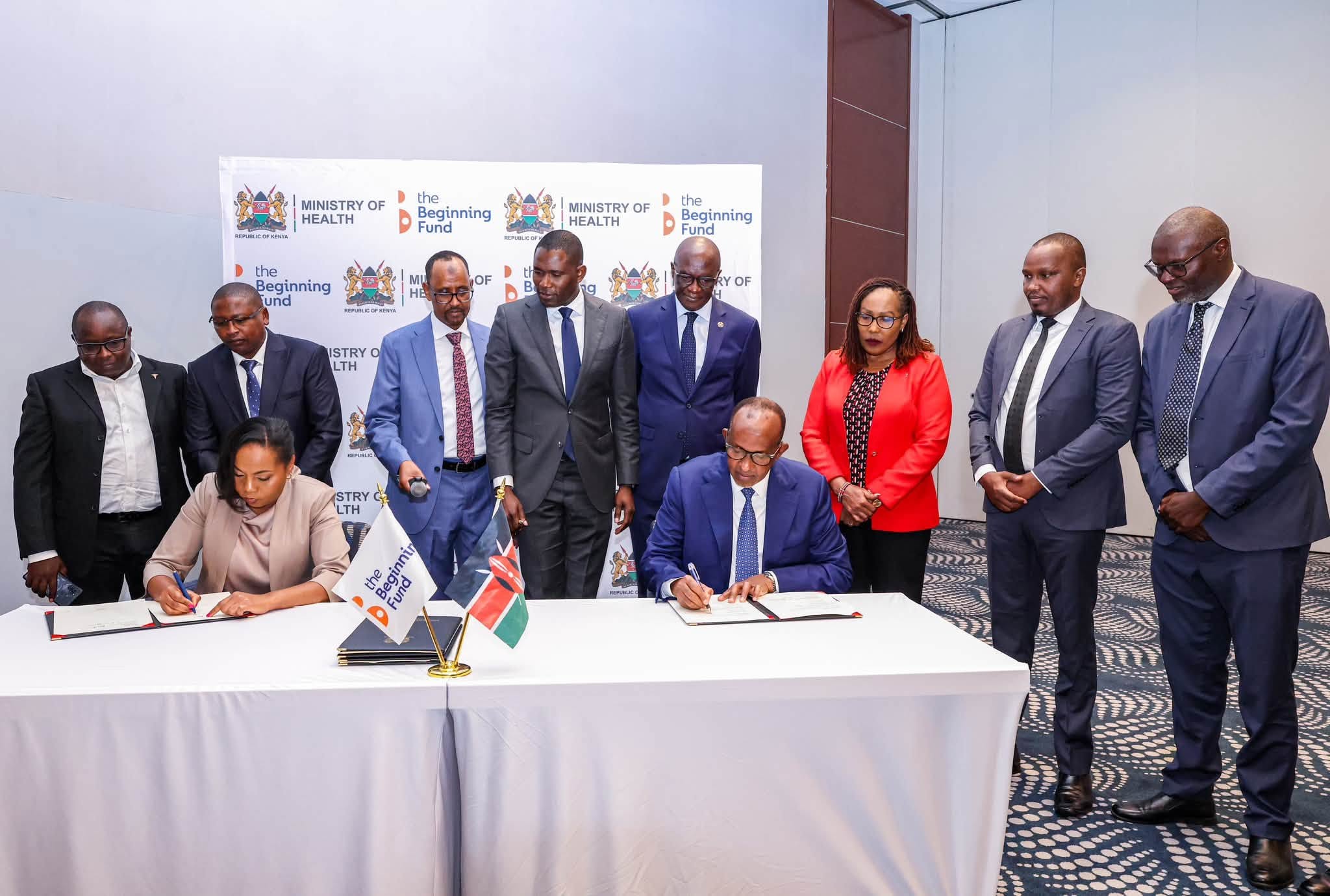 signing of a Cooperation Framework between the Ministry of Health and the Beginnings Fund