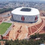Aerial view of Raila Odinga International Stadium in Kenya's capital, Nairobi.