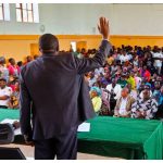 Traders during an engagement with Uasin Gishu County officials
