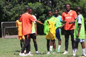 U15 selection and assessment session in progress at The Menengai High School, Nakuru