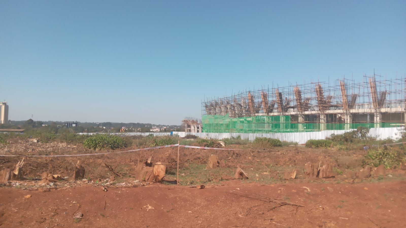 Christian Cemetery Eldoret near Kipchoge Keino