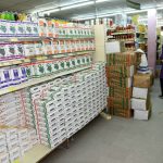 maize flour in supermarket