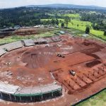 Kapsabet Kipchoge Keino Stadium which is under construction
