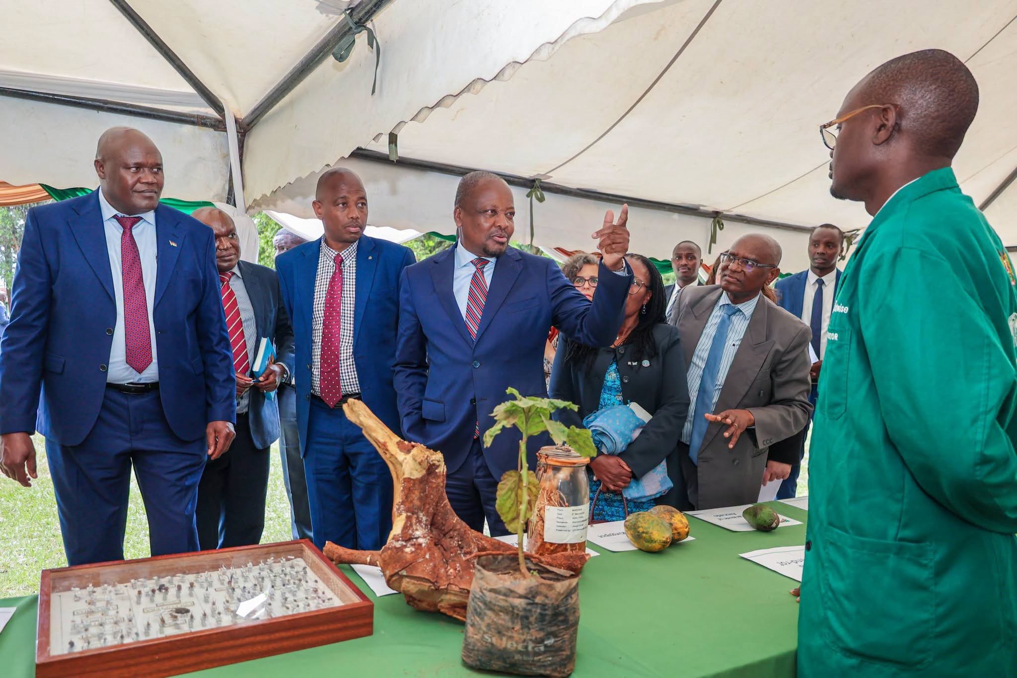 Agriculture Cabinet Secretary Mutahi Kagwe