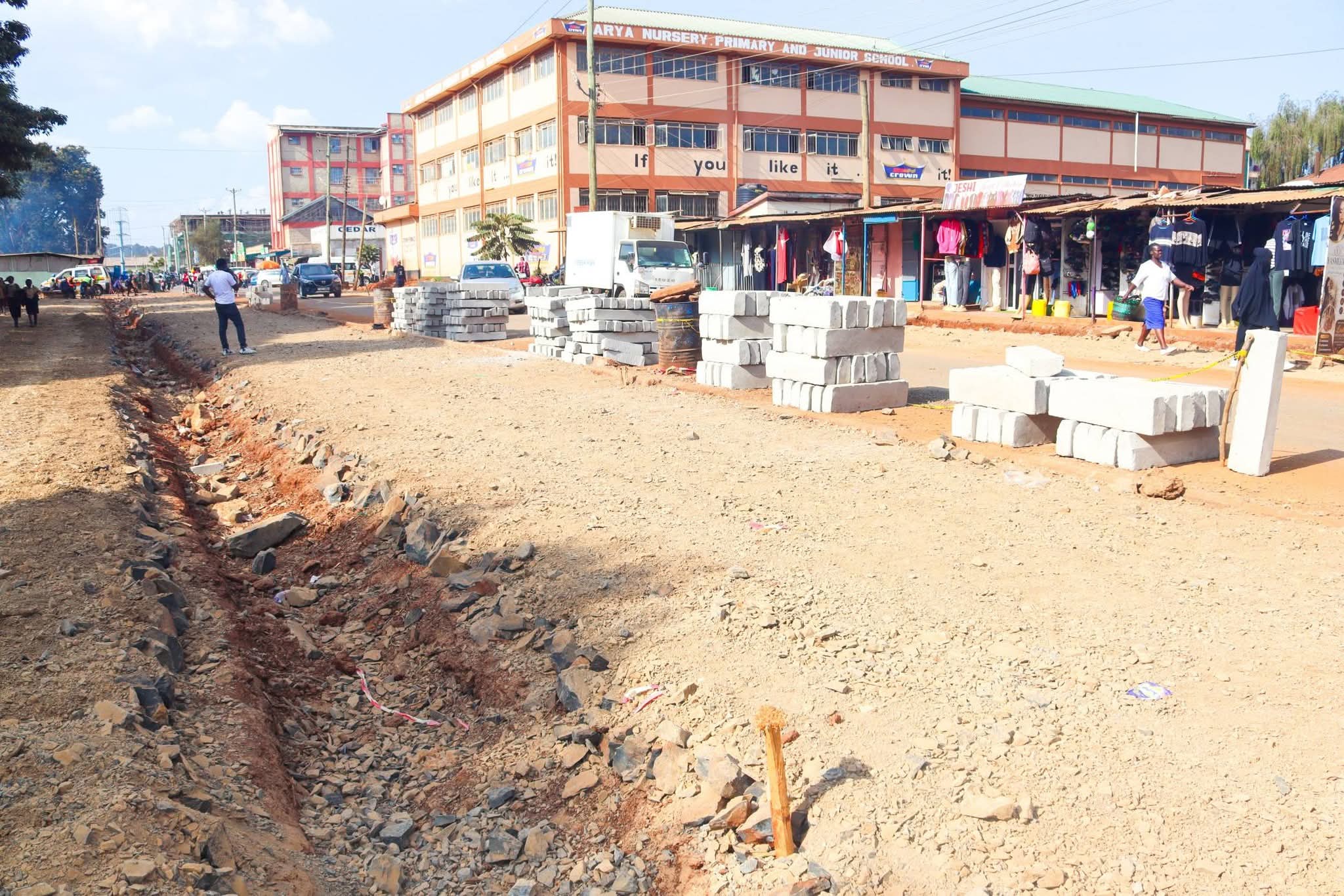 Tagore Street Transformation Takes Shape as Cabro Works Advance
