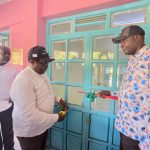 Governor Lusaka opening new mother and child unit in Bumula, Bungoma County