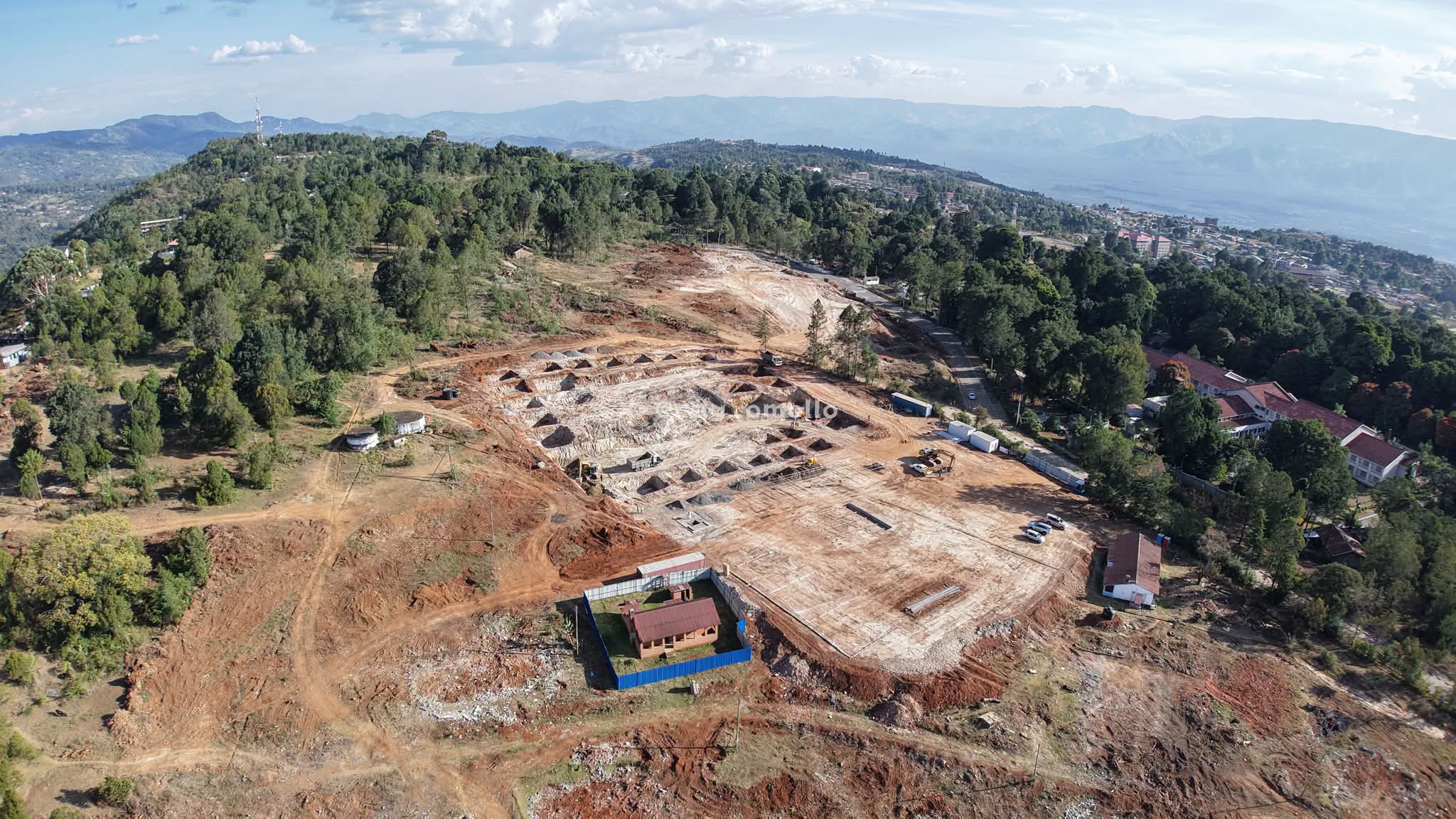 Construction of Kabarnet University College Taking Shape