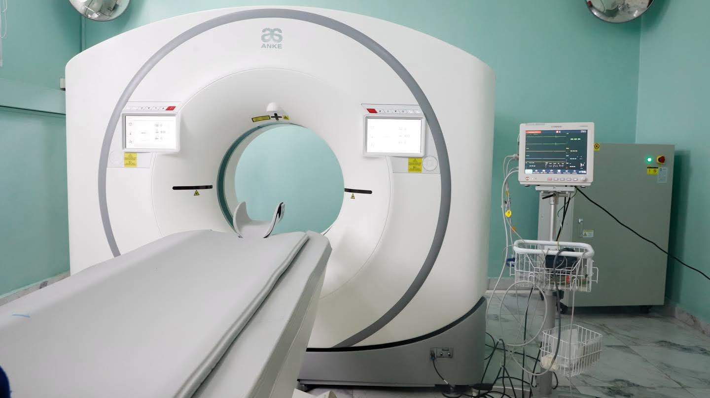 128-slice CT scanner at MTRH