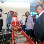 Governor Rotich Commissions Coffee Cherry Pulping Machine in Kocholwo