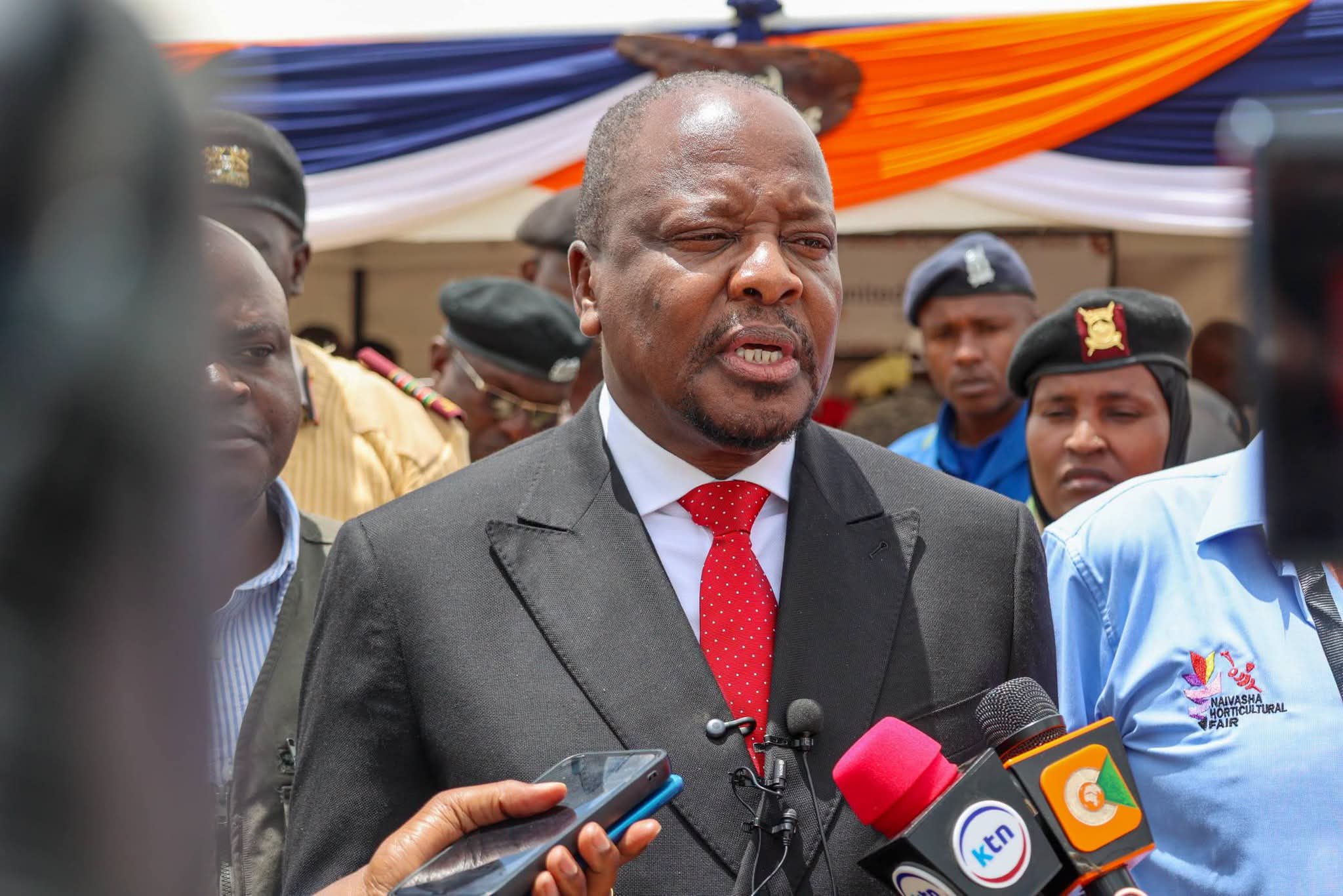 Kenya's Agriculture CS Mutahi Kagwe