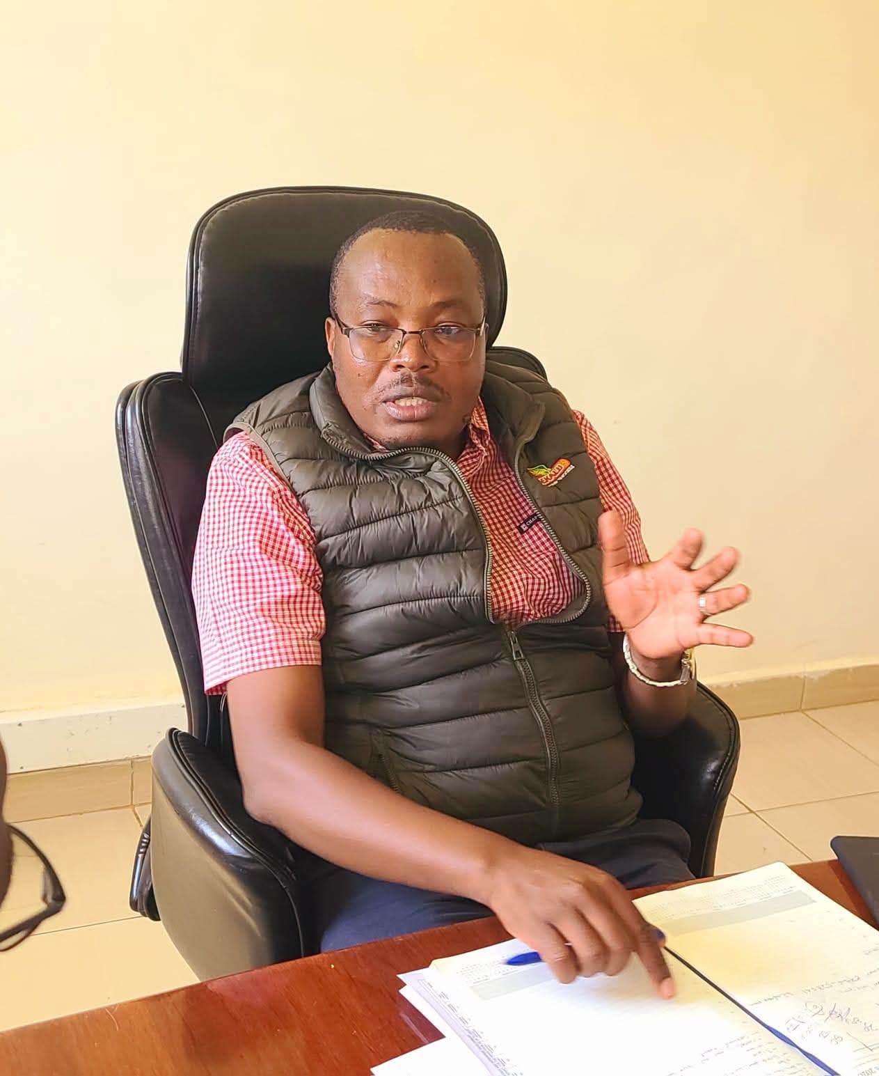 Uasin Gishu Chief Officer for Trade and Cooperatives Elphas Kesio