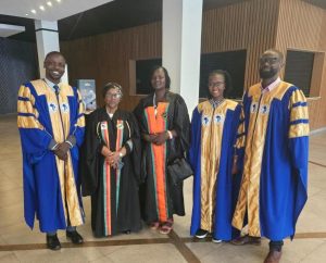 Three of MTRH physicians graduated from the East, Central and Southern Africa College of Physicians (ECSACOP) in the 2026 class.