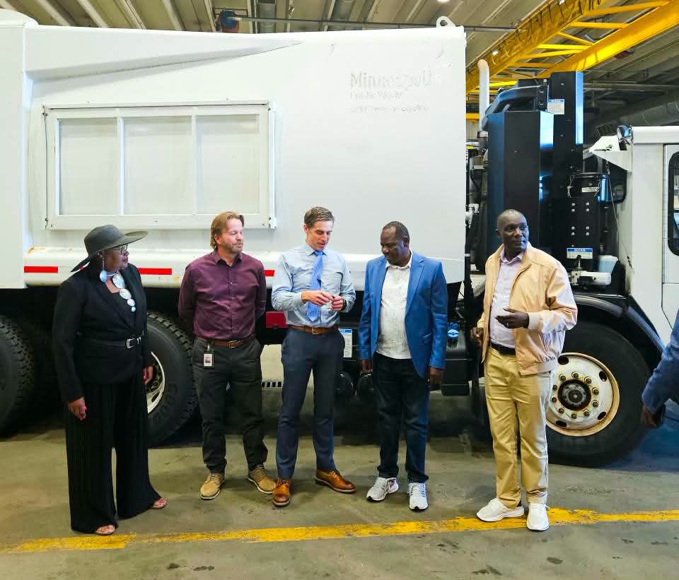 Eldoret Gets Garbage Truck Boost From Minneapolis Sister City