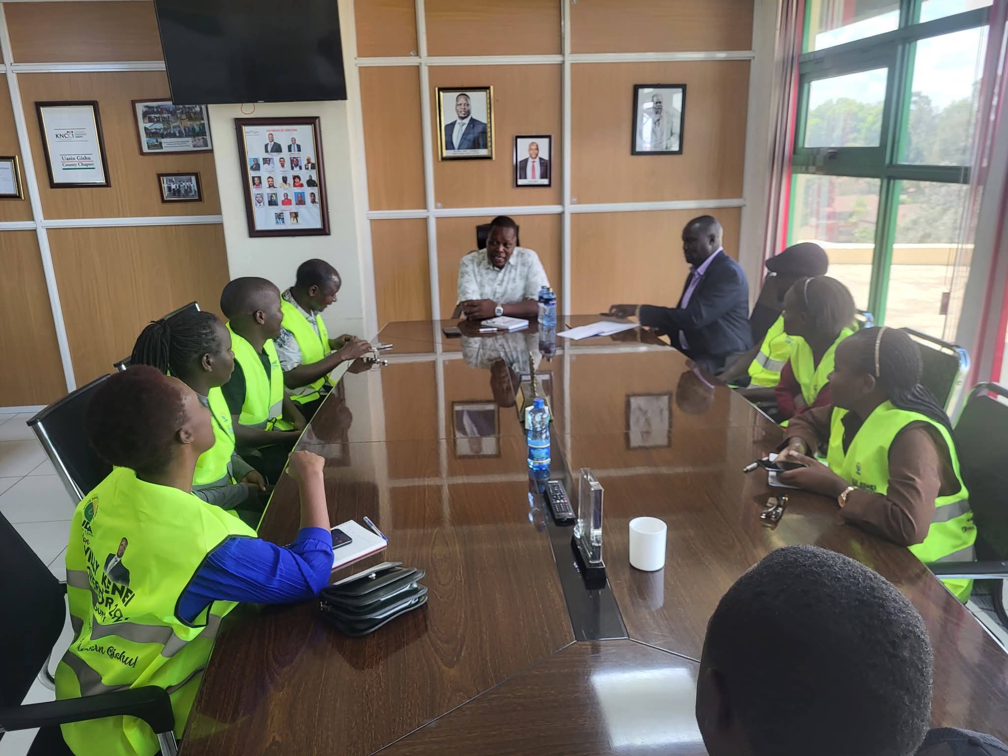 Kenei meets content creators in Eldoret