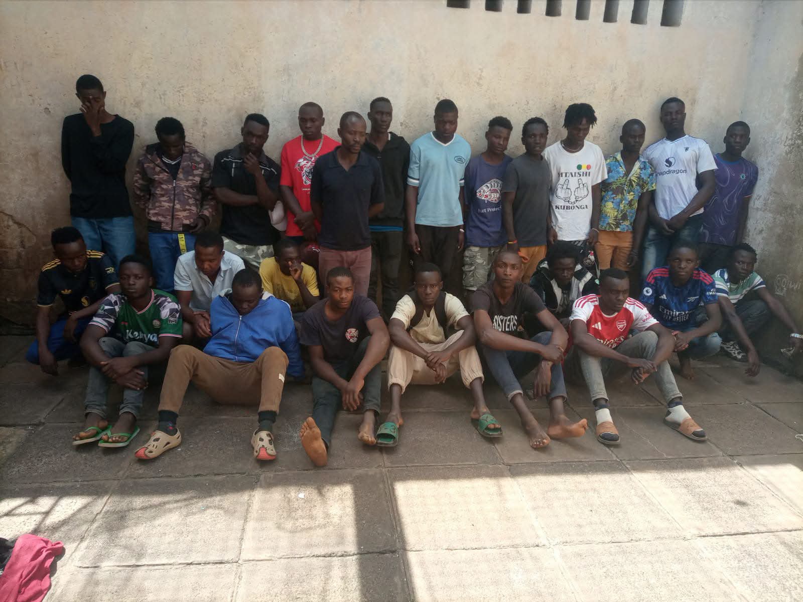 25 Suspected Gang Members Arrested in Kitale