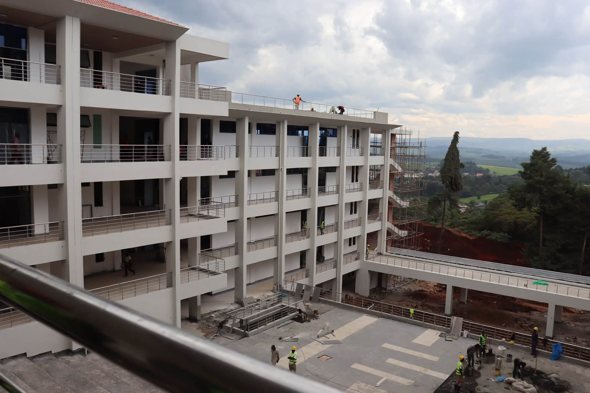 MPs Inspect Ongoing Construction Works at Koitalel Samoei University