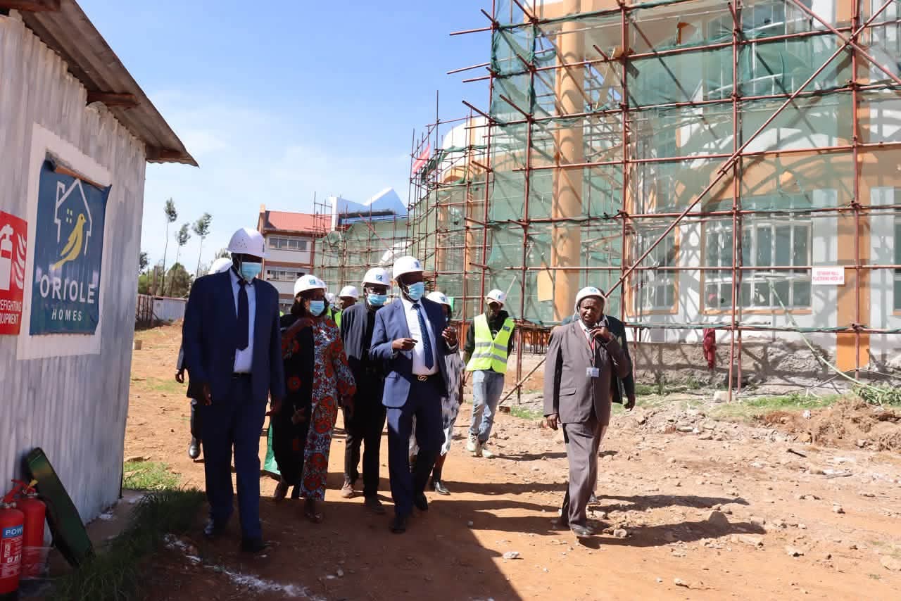 MPs Inspect Ongoing Construction Works at Koitalel Samoei University