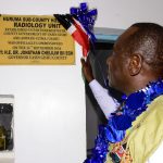 radiology unit launch at Huruma Hospital
