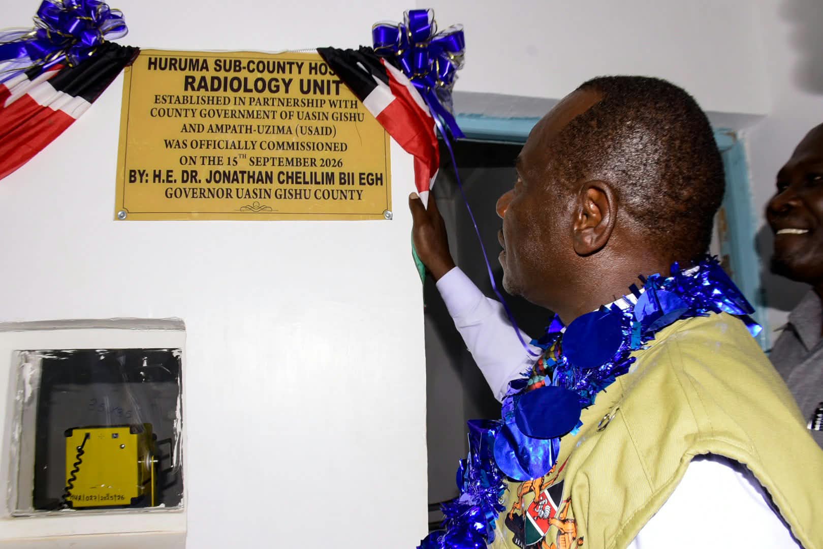 radiology unit launch at Huruma Hospital