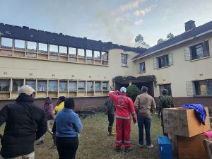 Hill School fire incident