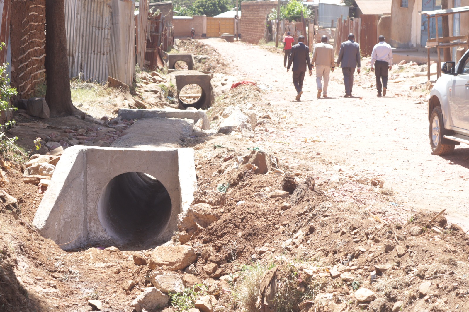 Drainages Opened, Roads Upgraded In Huruma as Governor Bii's Development Drive Gains Momentum