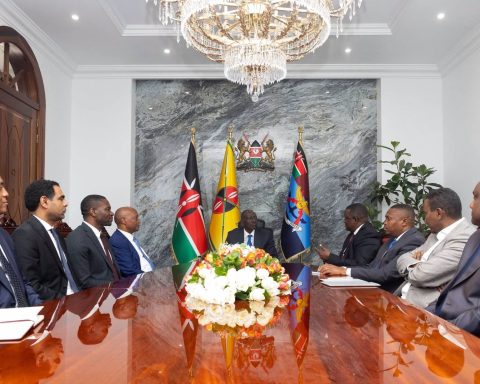 Ruto hosts CAF officials in Nairobi