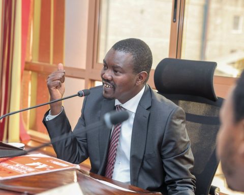 Senate Health Committee chairperson Jackson Mandago.