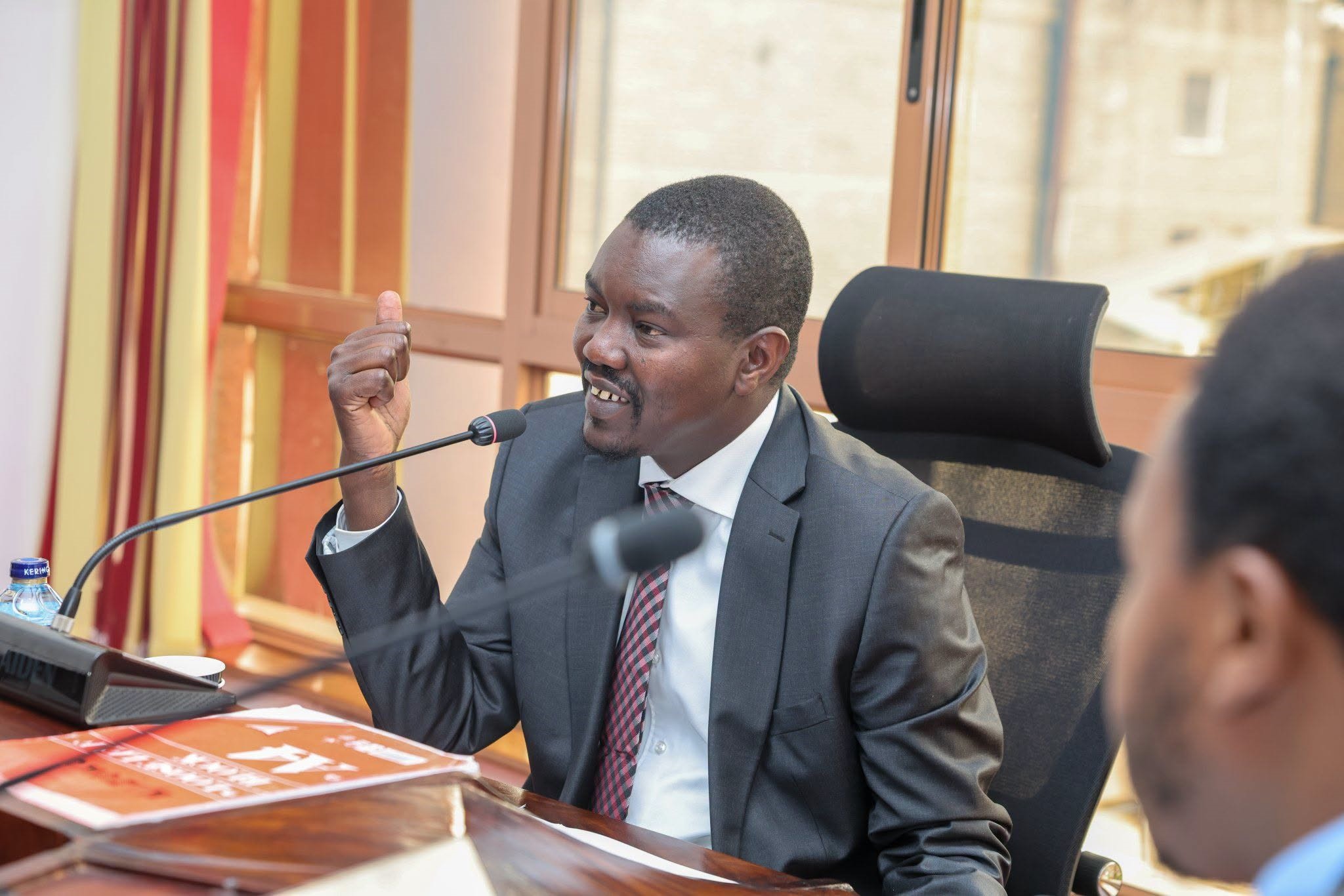 Senate Health Committee chairperson Jackson Mandago.