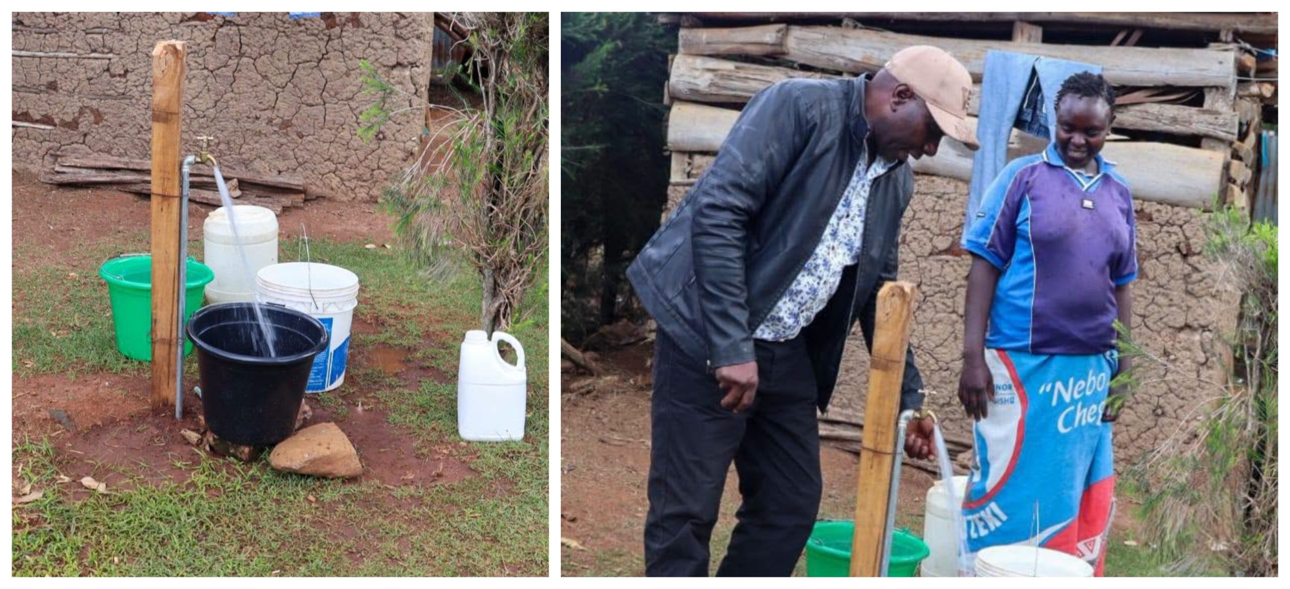 Sinonin Water Project is transforming life for 150 households in Soy Ward.