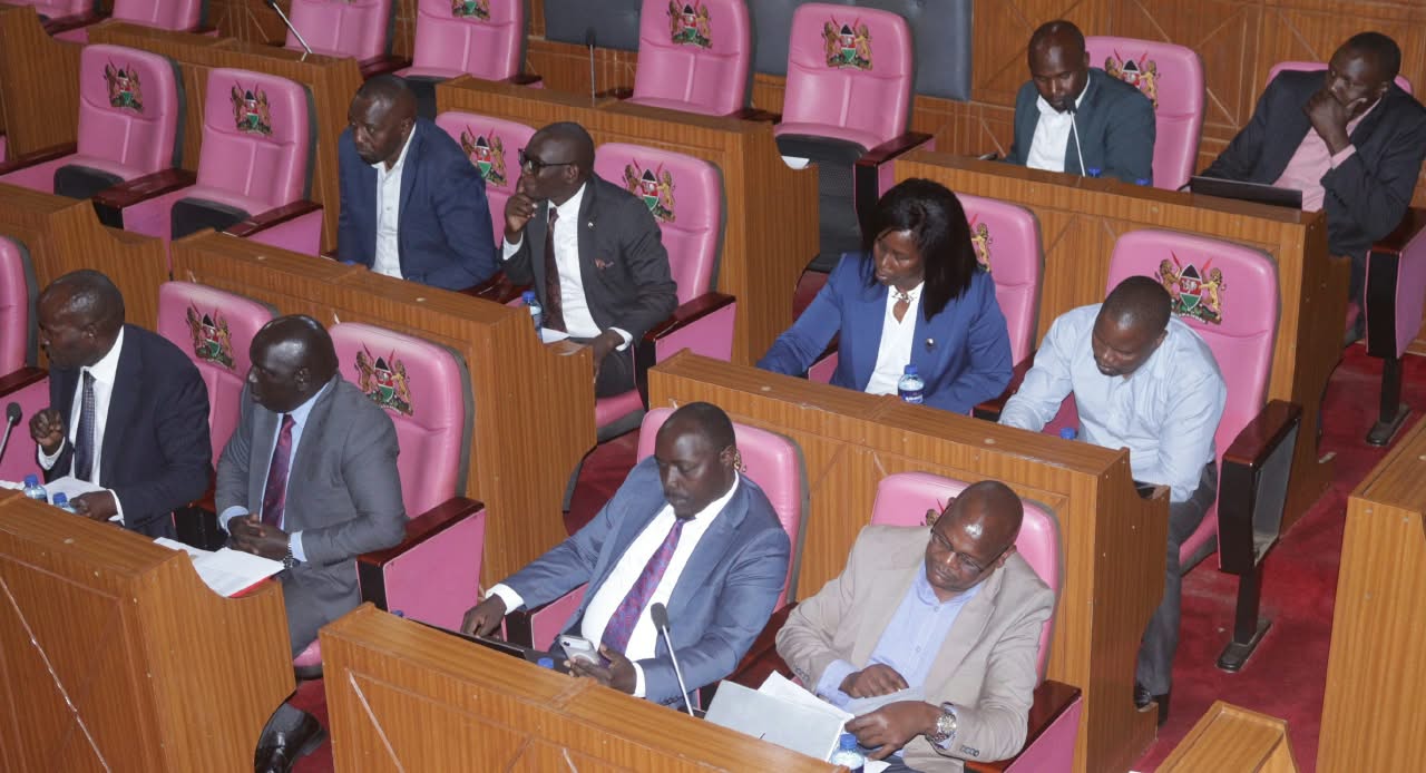 Uasin Gishu Roads and Finance county officials appeared before the Committee of the Whole House