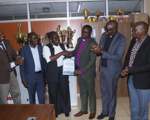 NCCK, Uasin Gishu Chapter presented a memorandum to the County Government of Uasin Gishu.