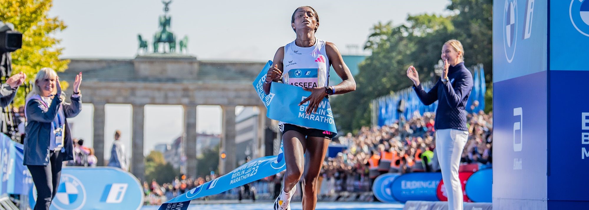 Tigst Assefa wins the Berlin Marathon