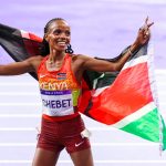 Kenyan athlete Beatrice Chebet