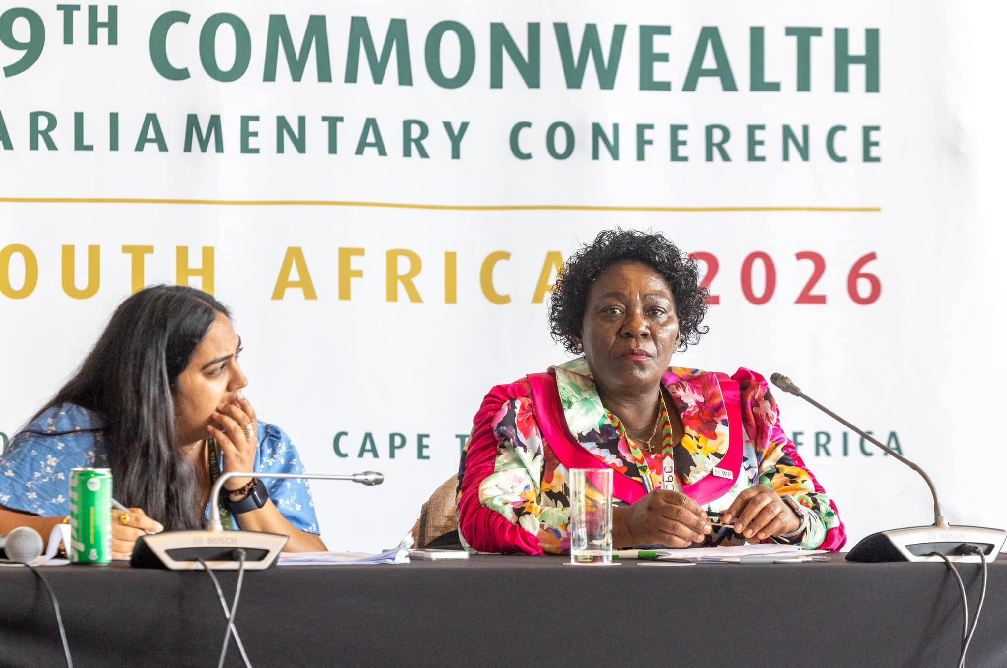 a session of the Commonwealth Women Parliamentarians (CWP) on the opening day of the 69th Commonwealth Parliamentary Conference