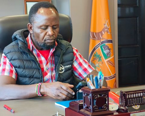 Trans Nzoia Governor George Natembeya