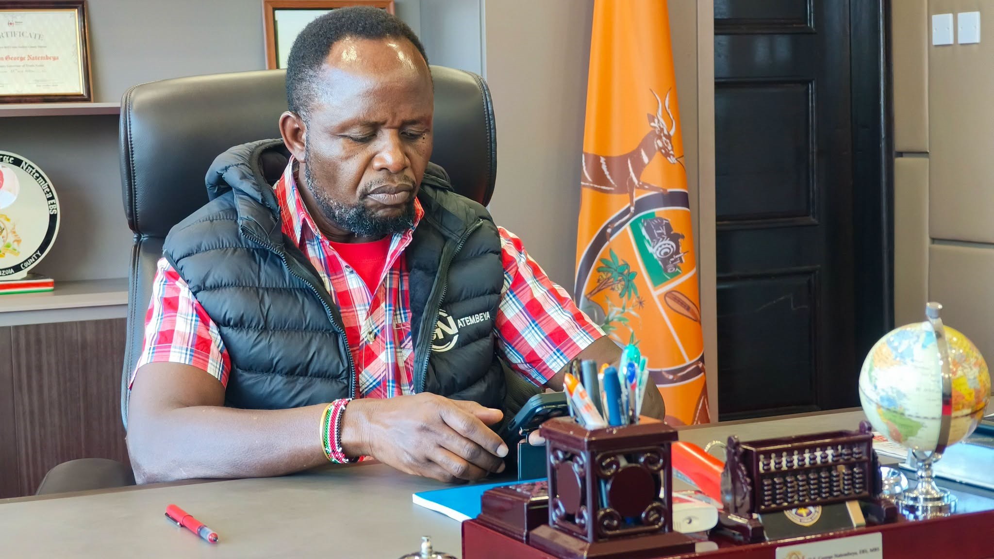 Trans Nzoia Governor George Natembeya