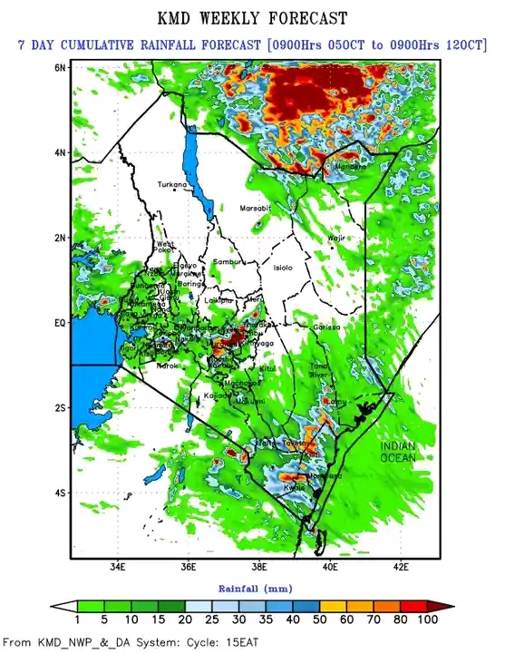 Short Rains Begin: Met Department Predicts Rain Across 47 Counties This Week