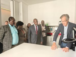 KMTC CEO Dr Kelly Oluoch in Germany